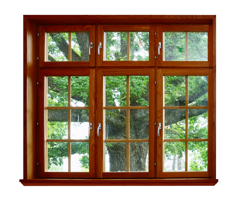 wooden windows